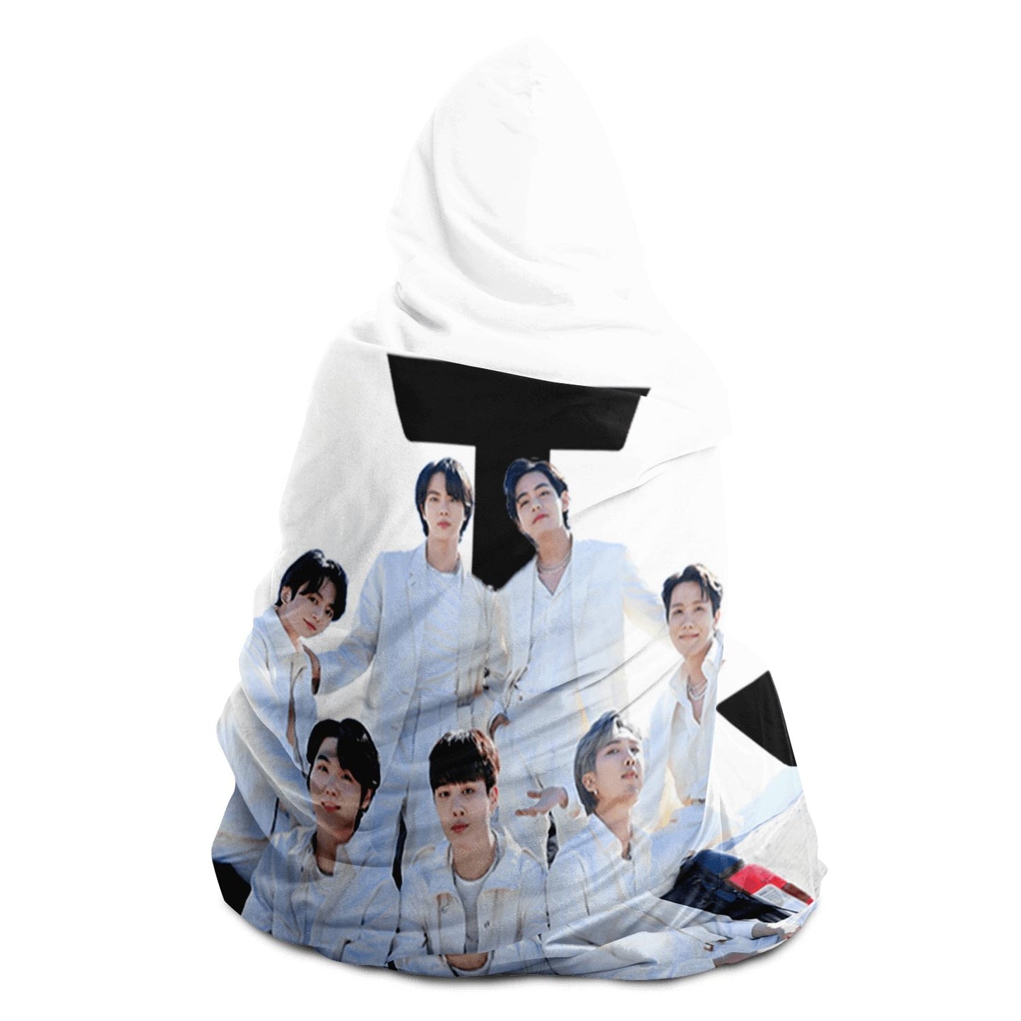 BTS 'Yet To Come' MV Hooded Blanket - The Shop Stan