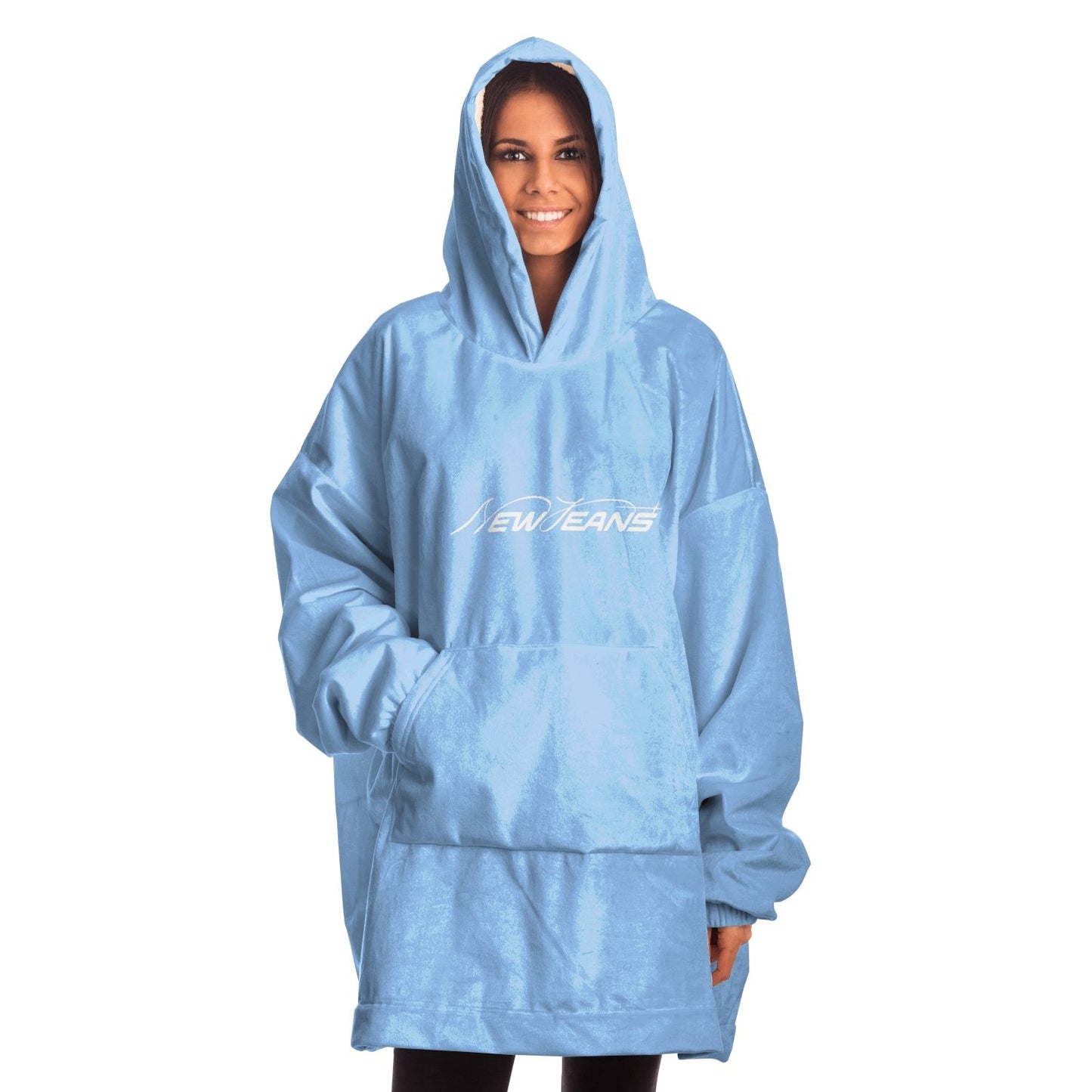 NewJeans Big Blanket Hoodie - The Shop Stan